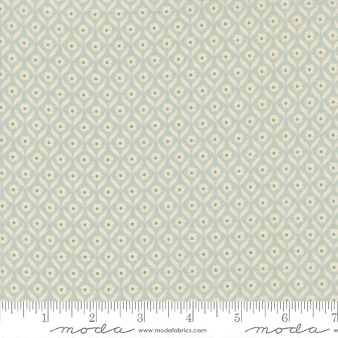 True Love Robins Egg Wall Flower Yardage by Lella Boutique for Moda Fabrics