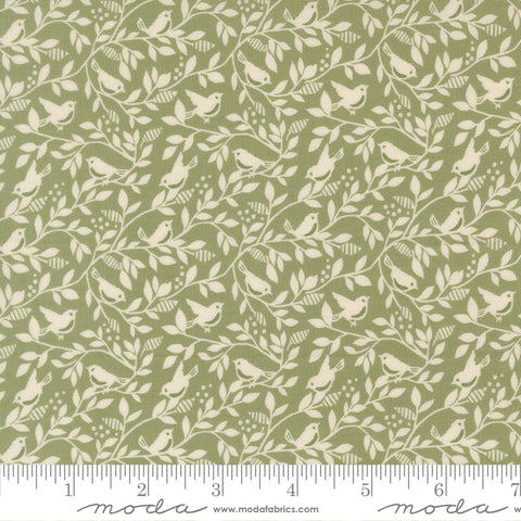 True Love Fern Birds Of A Feather Yardage by Lella Boutique for Moda Fabrics