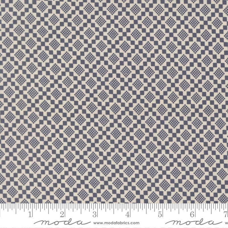 True Love Twilight Checkmate Yardage by Lella Boutique for Moda Fabrics