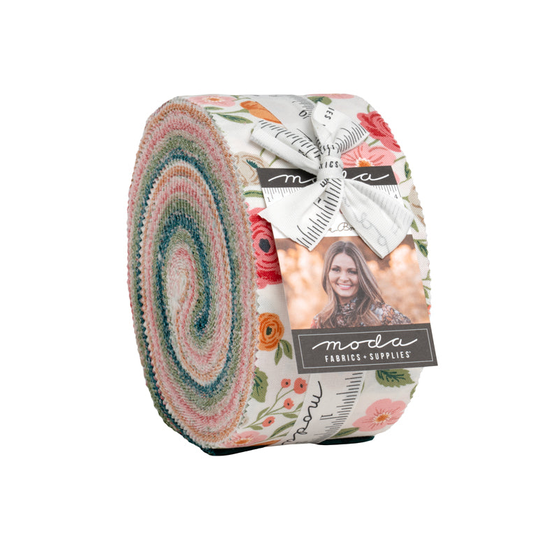 Garden Glam Jelly Roll by Lella Boutique for Moda Fabrics