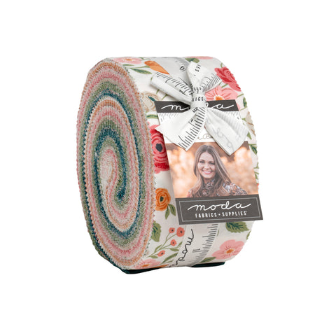 PREORDER Garden Glam Jelly Roll by Lella Boutique for Moda Fabrics