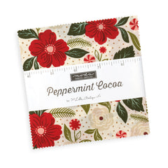 Peppermint Cocoa Charm Pack by Lella Boutique for Moda Fabrics