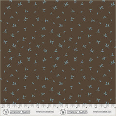 Honeycrisp Brown Tumbling Leaves Yardage by Allison Harris for Windham Fabrics