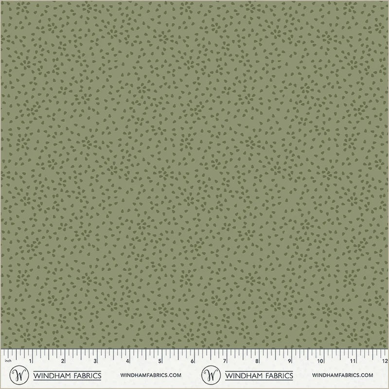 Honeycrisp Sage Speck Yardage by Allison Harris for Windham Fabrics