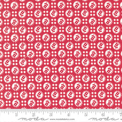 Lighthearted Red Sweet Yardage by Camille Roskelley for Moda Fabrics