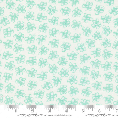 Lighthearted Cream Ribbon Yardage by Camille Roskelley for Moda Fabrics