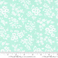 Lighthearted Aqua Gather Yardage by Camille Roskelley for Moda Fabrics
