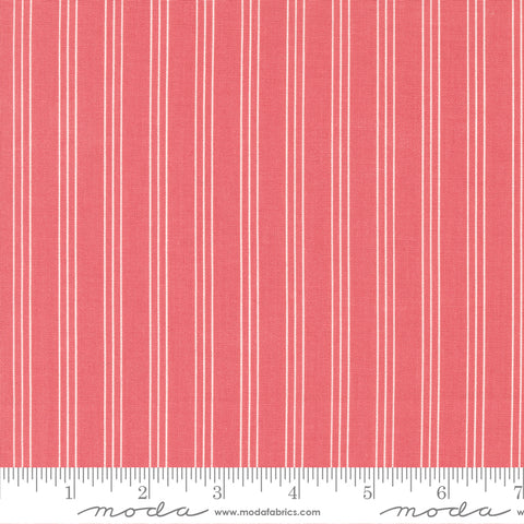 Lighthearted Pink Stripe Yardage by Camille Roskelley for Moda Fabrics