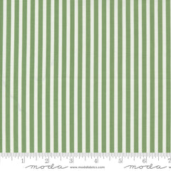 Shoreline Green Simple Stripe Yardage by Camille Roskelley for Moda Fabrics