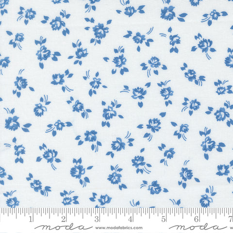 Blueprint White Harbor Grace Yardage by Camille Roskelley for Moda Fabrics