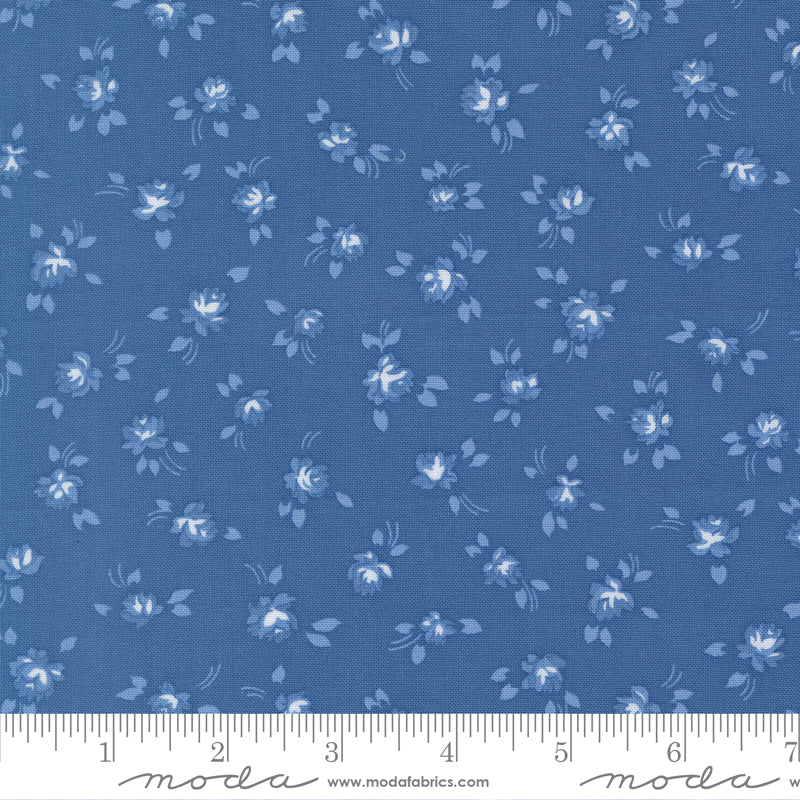 Blueprint Sea Grace Yardage by Camille Roskelley for Moda Fabrics