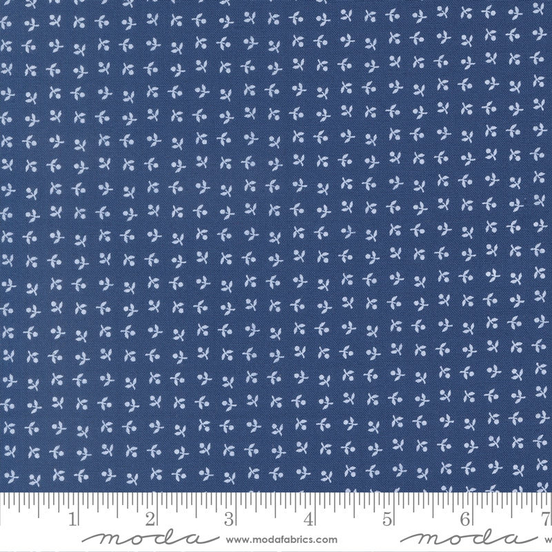 Blueprint Navy Somerset Yardage by Camille Roskelley for Moda Fabrics