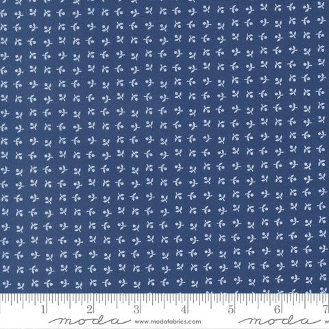 Blueprint Navy Somerset Yardage by Camille Roskelley for Moda Fabrics
