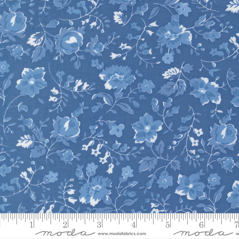 Blueprint Sea Vineyard Yardage by Camille Roskelley for Moda Fabrics