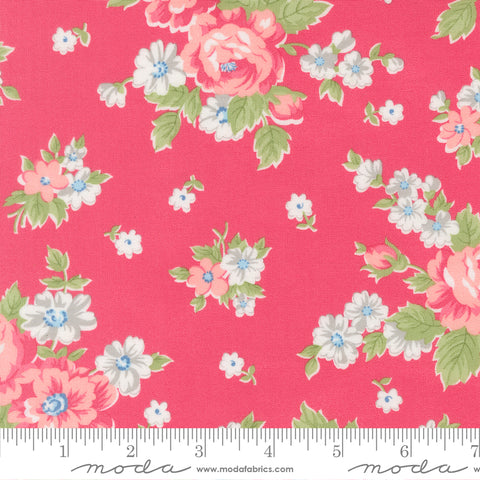 A Cat Named Stitch Rosie Blooming Florals Yardage by Camille Roskelley for Moda Fabrics