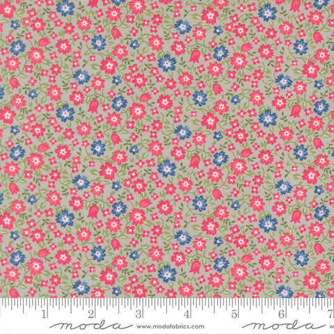 A Cat Named Stitch Grey Lucky Yardage by Camille Roskelley for Moda Fabrics