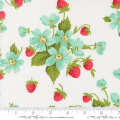 Bloomsberry White In Bloom Yardage by Camille Roskelley for Moda Fabrics