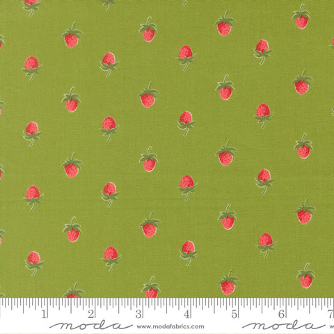 Bloomsberry Leaf Berries Yardage by Camille Roskelley for Moda Fabrics