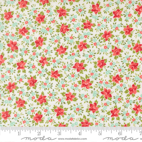 Bloomsberry White Marylebone Yardage by Camille Roskelley for Moda Fabrics