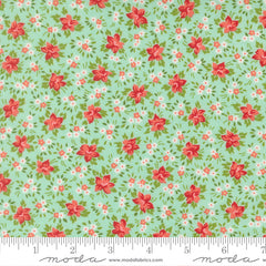 Bloomsberry Aqua Marylebone Yardage by Camille Roskelley for Moda Fabrics