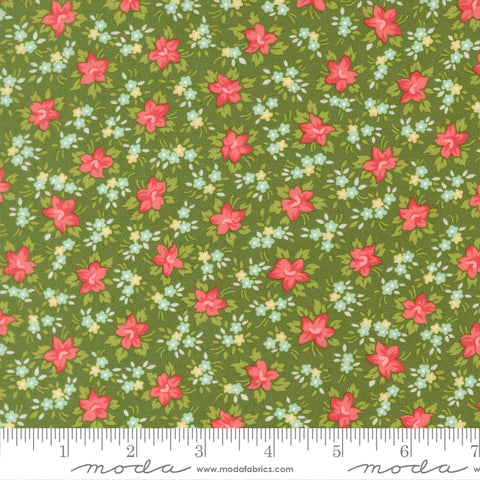 Bloomsberry Green Marylebone Yardage by Camille Roskelley for Moda Fabrics