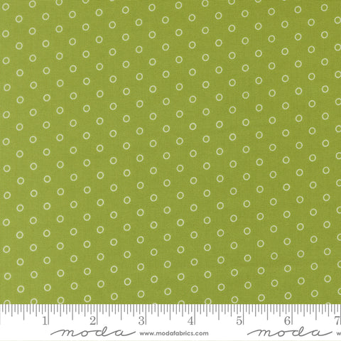 Bloomsberry Leaf Favorite Dot Yardage by Camille Roskelley for Moda Fabrics