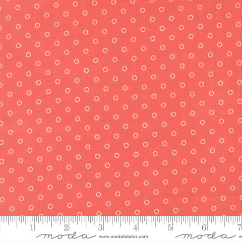 Bloomsberry Nantucket Red Favorite Dot Yardage by Camille Roskelley for Moda Fabrics