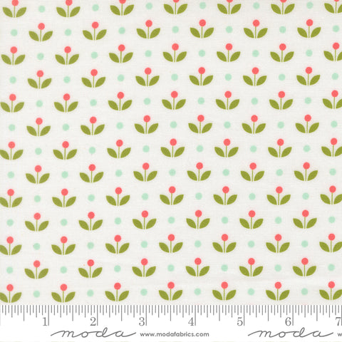 Bloomsberry White Mayfair Yardage by Camille Roskelley for Moda Fabrics