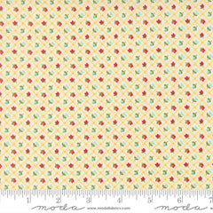 Bloomsberry Buttermilk Check Yardage by Camille Roskelley for Moda Fabrics