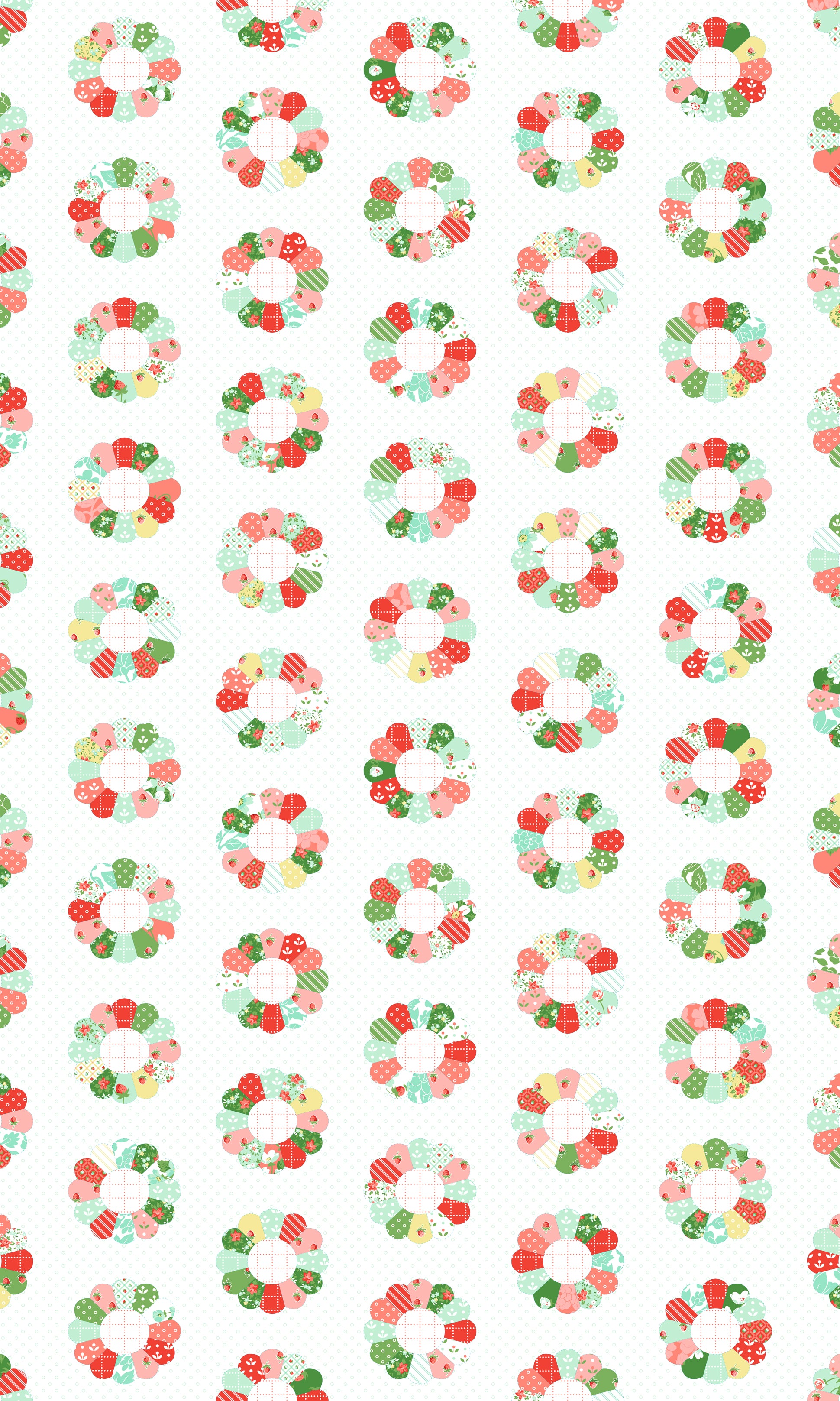 Bloomsberry Multi Cheater Print 60" Wide Yardage by Camille Roskelley for Moda Fabrics