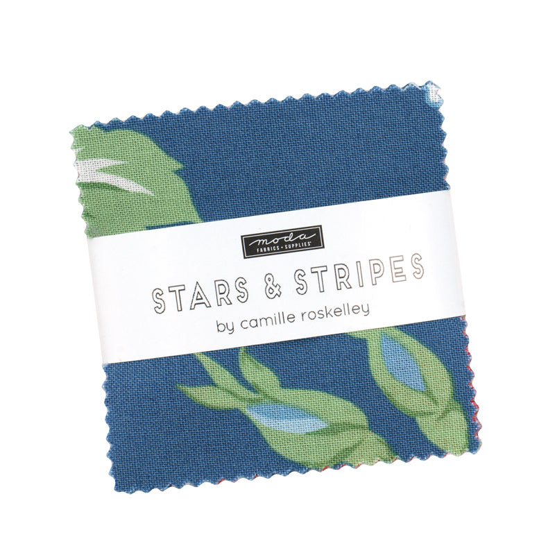 Stars & Stripes Mini Charm by Camille Roskelley for Moda Fabrics