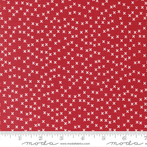 Vintage Red X Yardage by Sweetwater for Moda Fabrics