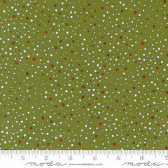 On Dasher Pine Snowballs Yardage by Sweetwater for Moda Fabrics
