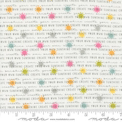 Shine Cloud Sunshine Yardage by Sweetwater for Moda Fabrics