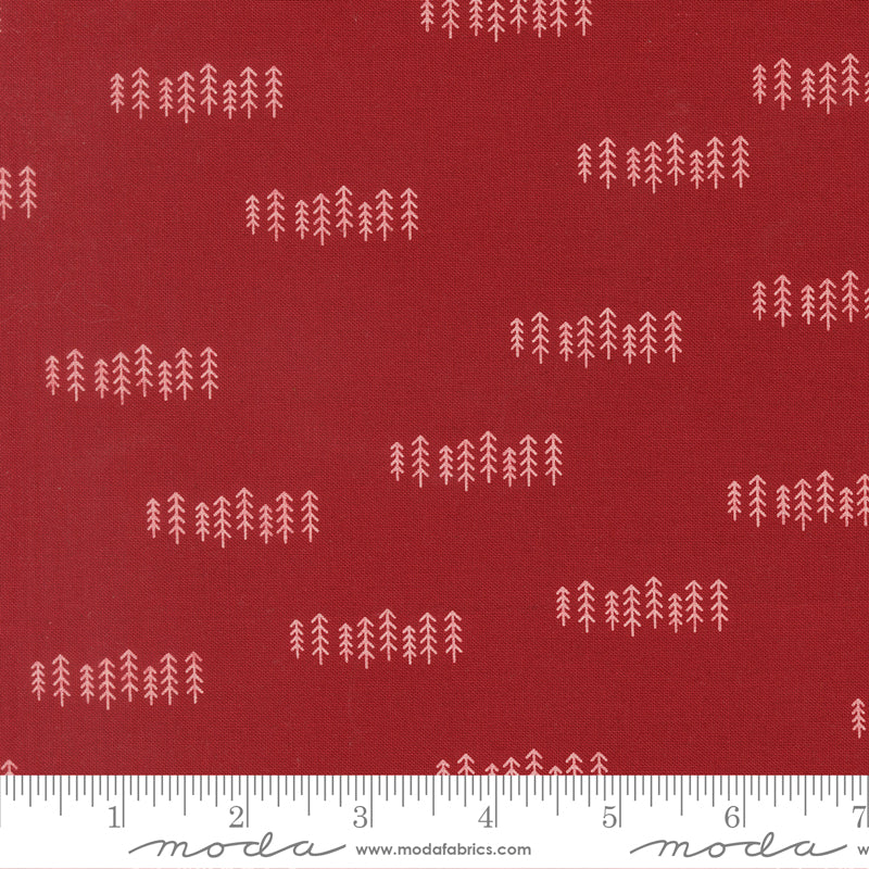 Chilly Red The Forest Yardage by Sweetwater for Moda Fabrics