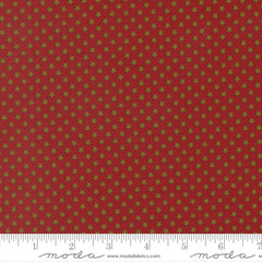 Chilly Red Star Bright Yardage by Sweetwater for Moda Fabrics