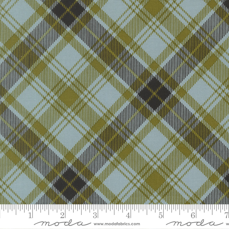 Chilly Storm Christmas Plaid Yardage by Sweetwater for Moda Fabrics
