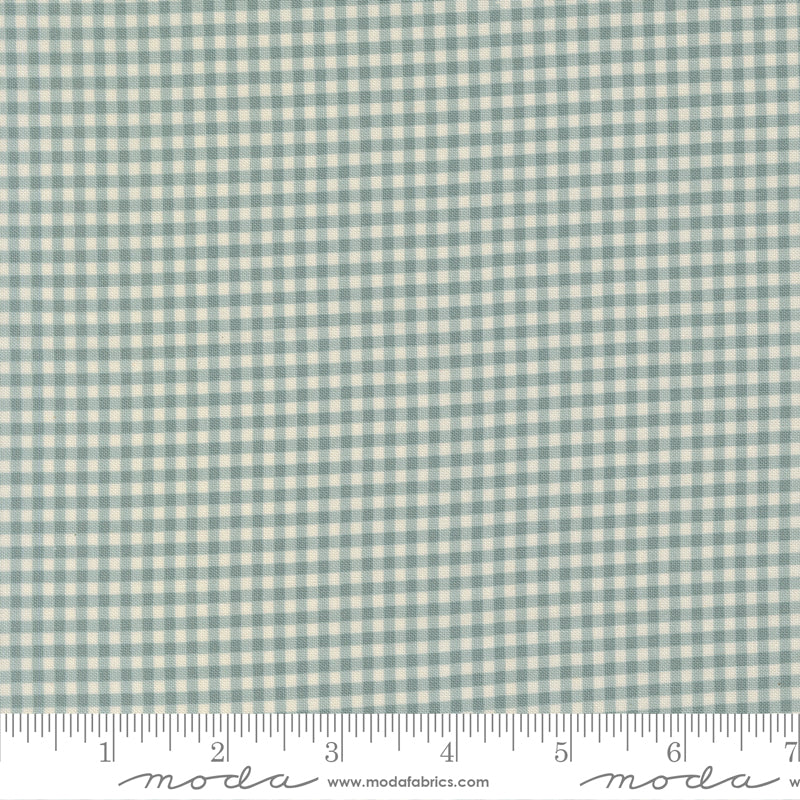 Chilly Storm Gingham Yardage by Sweetwater for Moda Fabrics