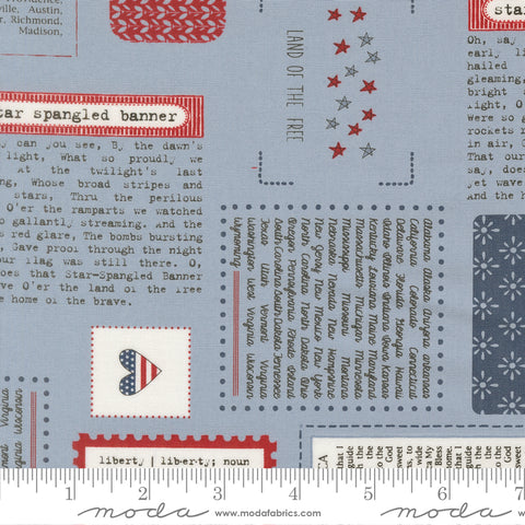 Independence Day Splash All Things American Yardage by Sweetwater for Moda Fabrics