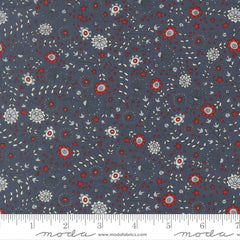 Independence Day Indigo The Meadow Yardage by Sweetwater for Moda Fabrics