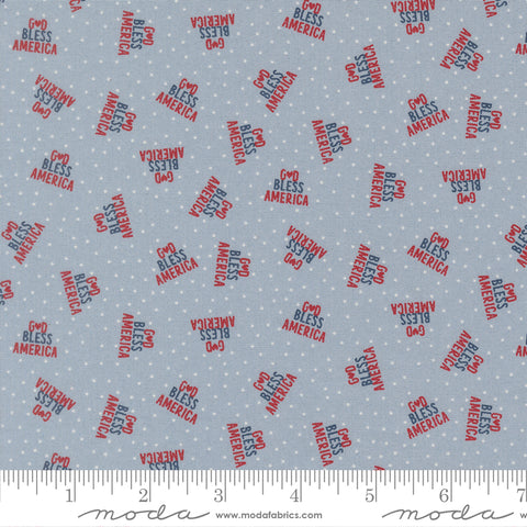 Independence Day Splash God Bless America Yardage by Sweetwater for Moda Fabrics