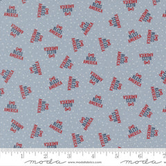 Independence Day Splash God Bless America Yardage by Sweetwater for Moda Fabrics