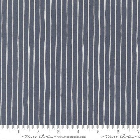 Independence Day Indigo Stripe Yardage by Sweetwater for Moda Fabrics