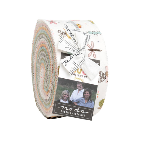 PREORDER Bug Collector Jelly Roll by Sweetwater for Moda Fabrics