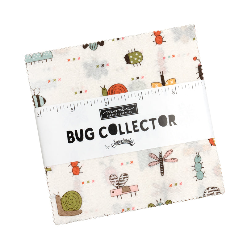 Bug Collector Charm Pack by Sweetwater for Moda Fabrics