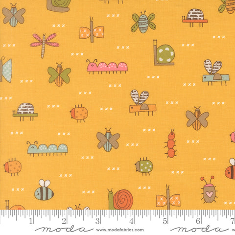 Bug Collector Sunshine The Bugs Yardage by Sweetwater for Moda Fabrics