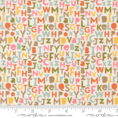 Bug Collector Cloud Alphabet Yardage by Sweetwater for Moda Fabrics
