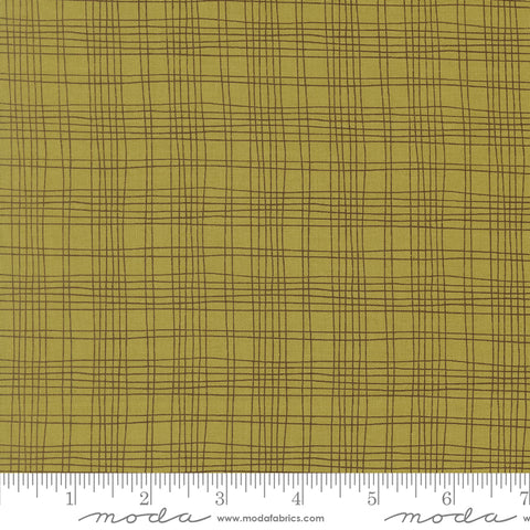 Bug Collector Leaf Plaid Yardage by Sweetwater for Moda Fabrics