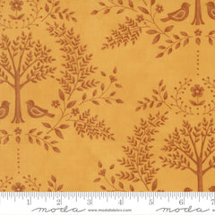 Family Tree Golden Family Tree Damask Yardage by Deb Strain for Moda Fabrics