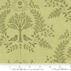 Family Tree Eucalyptus Family Tree Damask Yardage by Deb Strain for Moda Fabrics